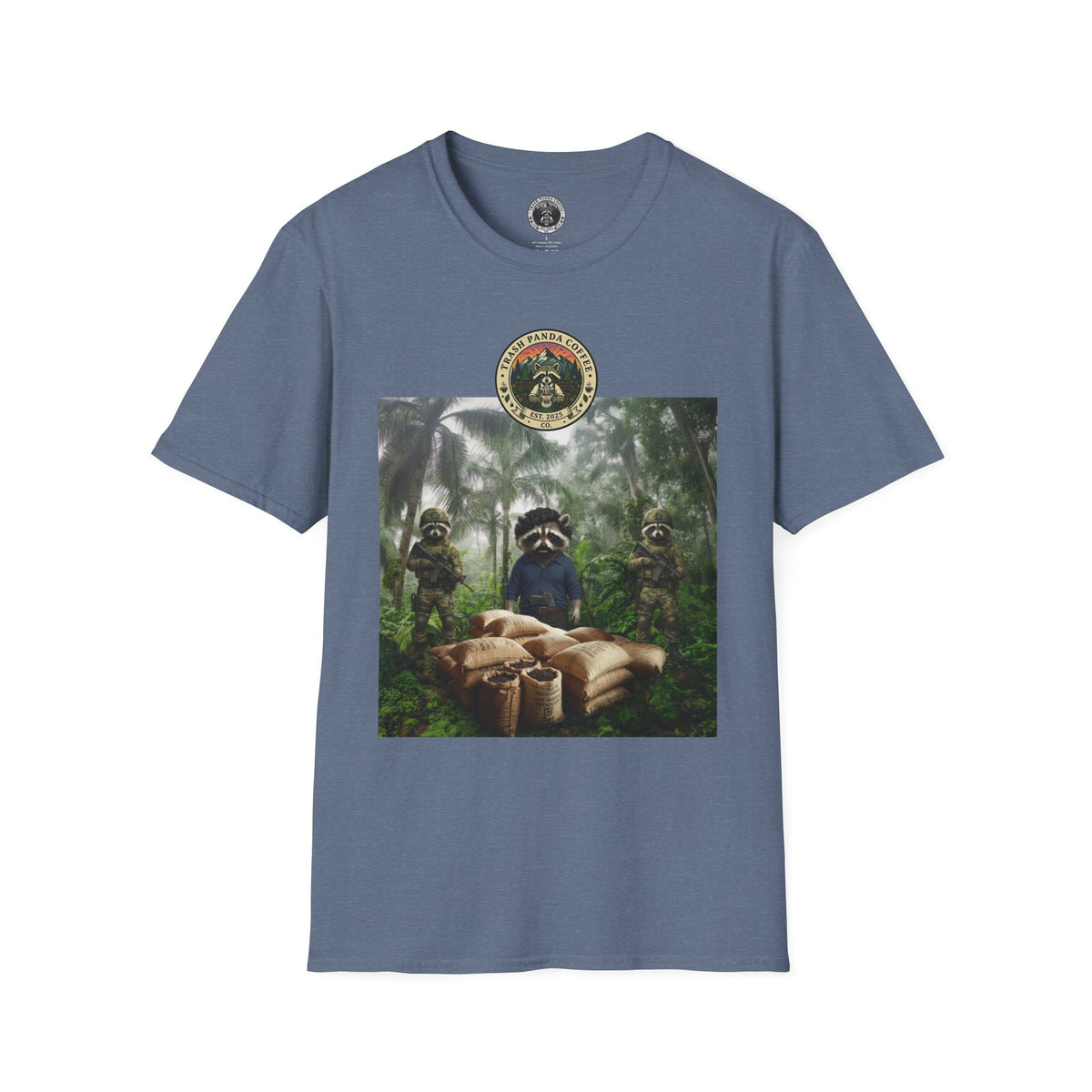 4/5XL - Colombian Brown Gold Tee - Trash Panda Coffee Co