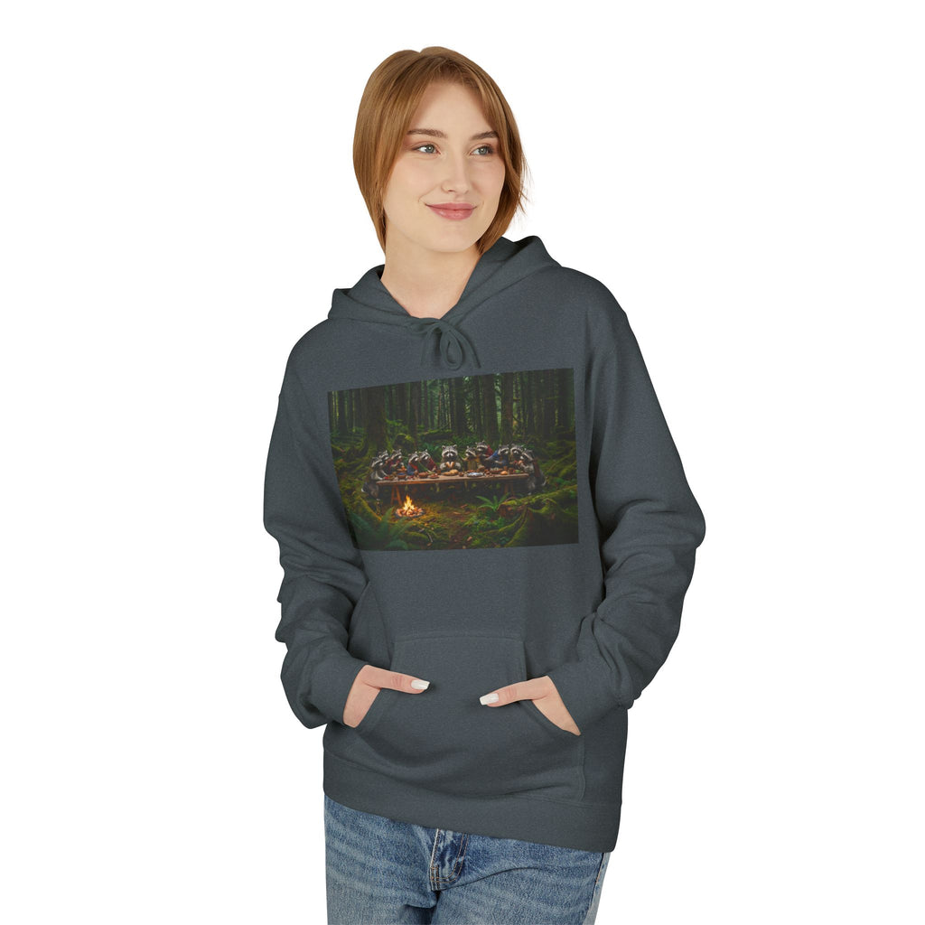 Last Supper Raccoons Hoodie | Trash Panda Coffee Merch