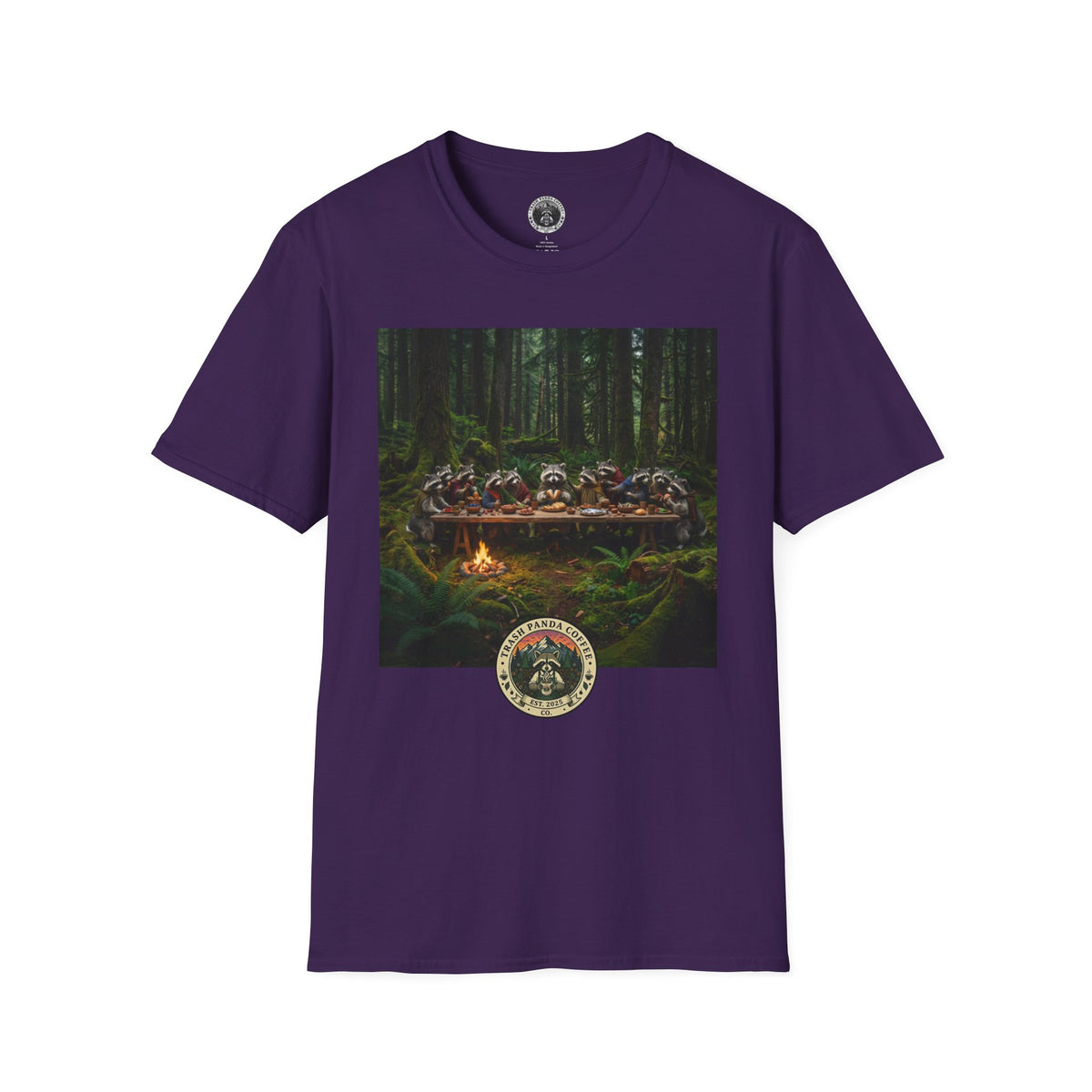 4/5 XL - The Last Coffee Bag Tee - Trash Panda Coffee Co