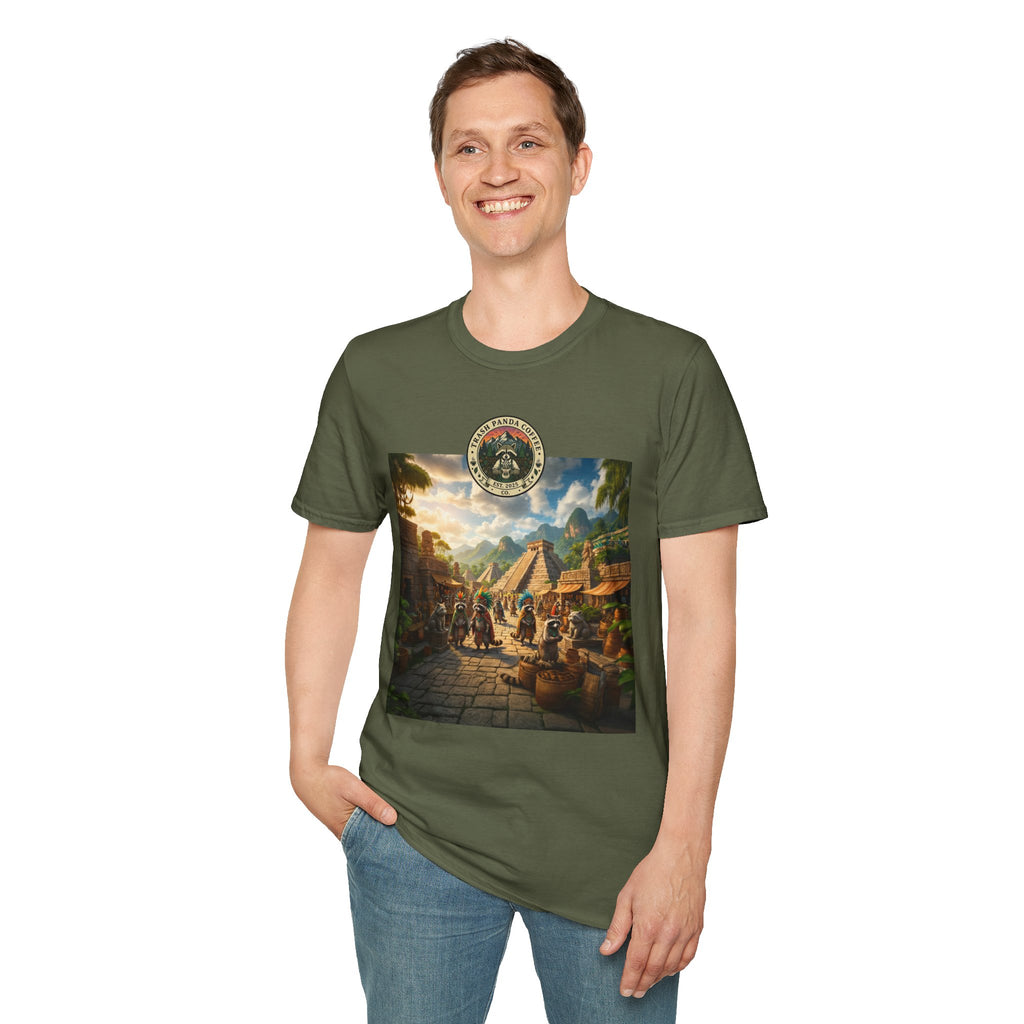 4/5 XL - Raccoon Mayans - Trash Panda Coffee Co