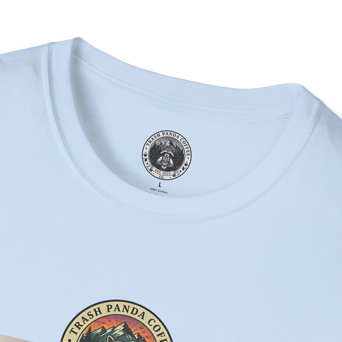 4/5 XL Lost City Brew Tee — Trash Panda Coffee Co.