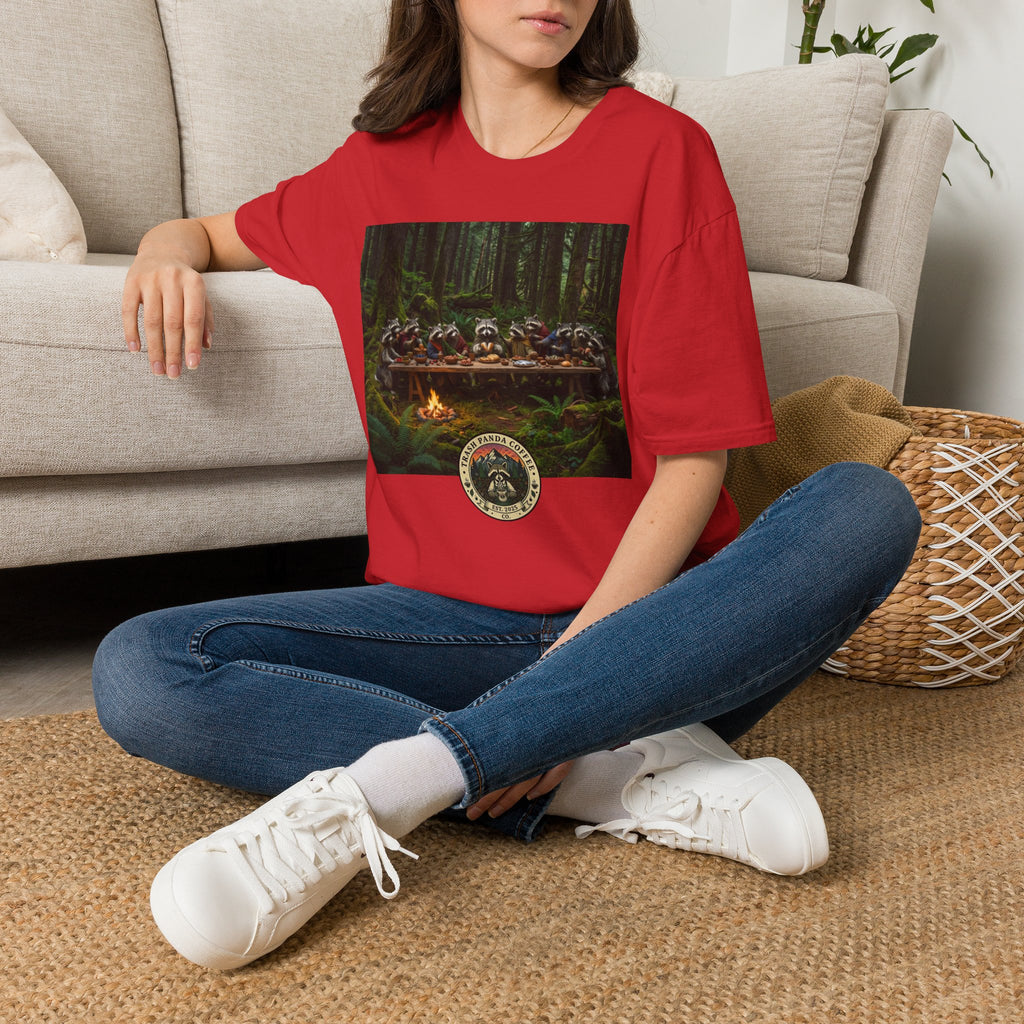 The Last Coffee Bag Tee- Trash Panda Coffee Co.