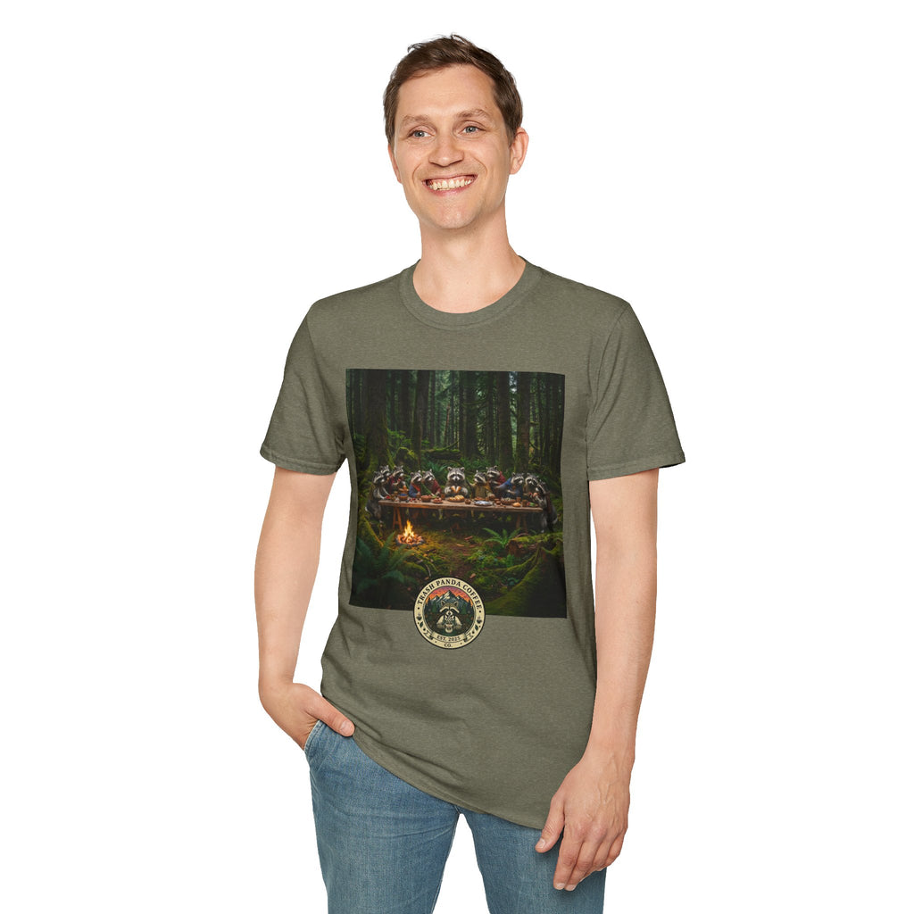 4/5 XL - Raccoon's Last Supper - Trash Panda Coffee Co