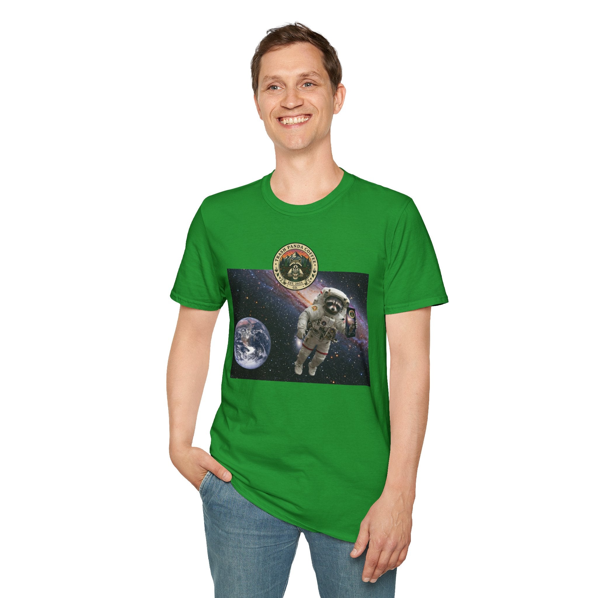 4/5 XL - Raccoon Astronaut - Trash Panda Coffee Co