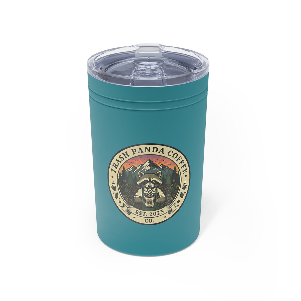 Coffee Tumbler — Trash Panda Coffee 11oz Insulated Travel Cup